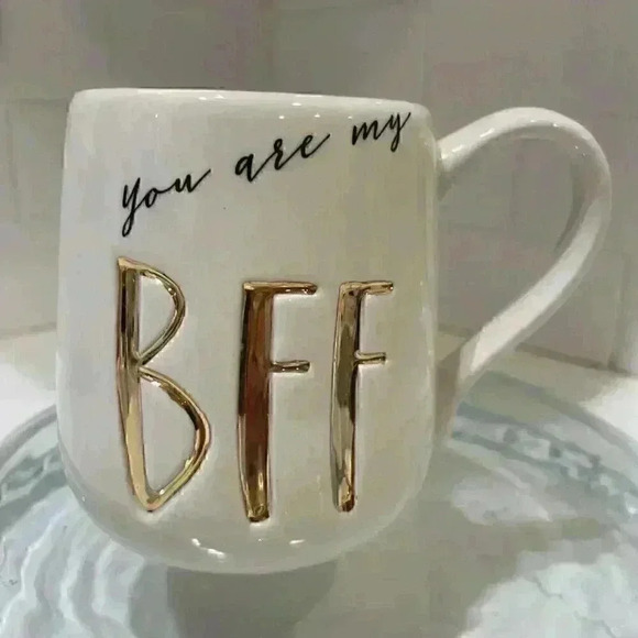 Our Name Is Mud "BFF Etched Mug" Mug - Picture 1 of 16
